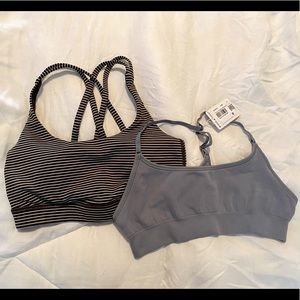 🍋 Lululemon Energy Bra AND Tranquil bralette!